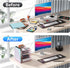 gianotter Desk Organizers and Accessories - 6-Tier Paper Organizer with Magazine Rack, File Organizer for Desk, Office