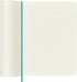 Moleskine Classic Notebook - Soft Cover, XL (7.5" x 9.5"), Ruled/Lined, 192 Pages in Reef Blue