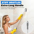 Mgitecy 3 Pack Set Heavy Duty Scrub Brush for Household Use, Long Scrub Brush, Handheld Scrub Brush, and Crevice Brush