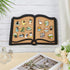 BENECREAT Pin Board Book Cork Board, 0.8inch Thick Wall Mounted Display Board for Home Office School Decor