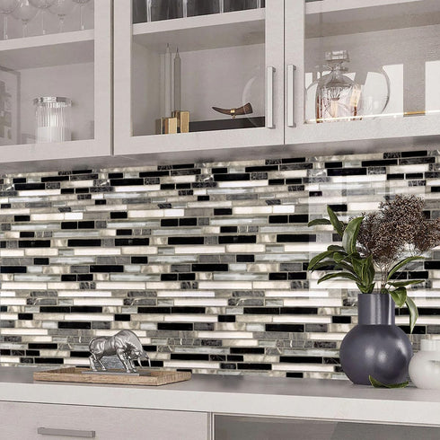 Livebor Peel and Stick Wallpaper, Kitchen Backsplash Wallpaper 17.7"x118.1", Waterproof Contact Paper