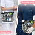 MELINON Pack Nurse Fanny with Medical Gear Pockets - Durable Nurse Waist Pouch with Tape Holder, Adjustable Strap