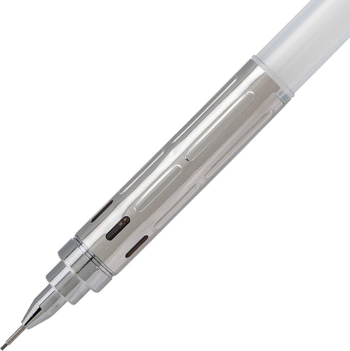 Pentel GraphGear 300 Mechanical Pencil, Box of 12 Pencils, 0.5mm, White