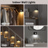 3 Dimmable Stairs,Hallway,Closet,Cabinet,Bedroom,Black WOBSION Rechargeable Wireless Motion Sensor Stair Lights