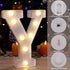 LED Marquee Sign Light Up Letters, Alphabet Light Up Sign, Battery Powered LED Letter Lights for Night Light, Wedding