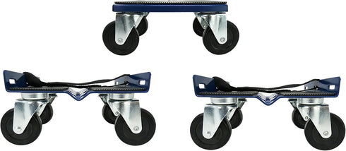 Shepherd Hardware 9298 Snowmobile Dolly Set, 1000-lb Load Capacity, Blue