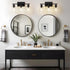 3 E26 Light Bathroom Light Fixtures Black Vanity Light Over Mirror Modern Farmhouse Wall Lighting Sconces Rustic