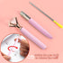 Pink Pens for Women, 6 Pcs Cute Ballpoint Pens Bulk, 1.0mm Medium Point Black Ink, Office School Supplies Gifts for