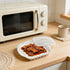 Generic 2724.5cm, Microwave Bacon Tray, Heat-Resistant Material, Non-Sticky Food Grade Cookware, Bacon Cooker, Easy