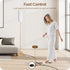 Dimmable 64.4 Bulb 3000K-6500K, XE06LD05W1 Wooden Textured Pole Lamp, Floor Lamps for Living Room with Remote and Foot