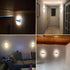 Dimmable 12W 3-Color Touch LED Wall Sconce with Switch Indoor Hardwired Wall Light Fixture Brightness and Temperature