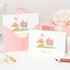 50 Pack Crisky Baby Shower Girl Thank You Cards with Envelopes Pink Baby Shower Greeting Notes Bulk (Cute Bear