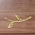 UKCOCO Cabinet Door Handles and Drawer Pulls Left-Side Metal Furniture Handles for Kitchen Cabinets Wardrobes Dressers