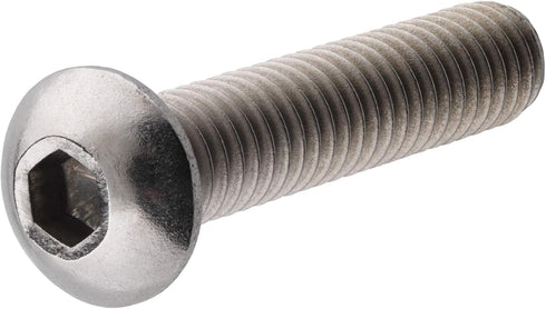 Hillman 44018 Stainless Steel Button-Head Socket Cap Screws, 5 pieces, 3/8"-16 x 1", Zinc
