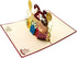 iGifts And Cards 3D Pop Up Greeting Card - Happy 25th Birthday, Unique Gift for Husband, Wife, Best Friend,