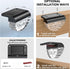8 Pack Melunar Solar Deck Lights Outdoor, Solar Step Lights Waterproof for Outside, Yard, Patio, Garden, Pool, Railing