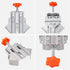 Stainless Steel Corner Clamps, 90 Degree Right Angle Clamp for Woodworking, Portable & Adjustable for DIY Making (Open,