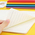 EUSOAR A5 Subject Notebooks, 24 Packs Soft Cover Lined Journal, 60 Pages/30 Sheets for Students