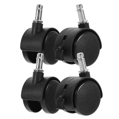 2sets 4pcs*2 Dolly Wheels Replacement Small Caster Wheels for Heavy Duty Garden Cart