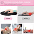 Mouse Pad with Wrist Rest Support, Ergonomic Gaming Mouse Pad with Non-Slip PU Base for Computer and Office