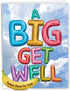 Jumbo Get Well Greeting Card by NobleWorks (8.5 x 11 Inch) - Beautiful Feel Better Soon Group Notecard J5651HGWG