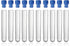 Clear Plastic Test Tube with Cap, 10 ml (100 pcs), 16x100mm