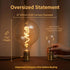 G125/G40 Bulb 2200K Dimmable Bulb,6W E26 Bulb 1Pack Large Vintage Oversized LED Edison Amber Glass Warm White Light