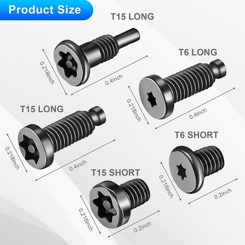 CTYUKHS 20Pcs 2/3/4/Pro 2, Security Screws for Camera Doorbell Screws Replacement with Video Doorbell