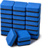 Favide 24 Pack Magnetic Whiteboard Dry Eraser Cleansers for Classroom, Home, and Office (Square, Blue)