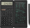 EooCoo Calculator with Notepad, 10-Digit Large Display, Solar and Battery Support, Foldable for Students