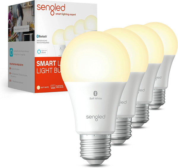 Sengled Alexa Light Bulb, S1 Auto Pairing with Alexa Devices, Warm Light Bulbs,