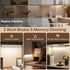 12 3 Dimming, Closet, (2 Pack) DWEPTU Rechargeable Motion Sensor Light Indoor, LED Under Cabinet Lighting with Modes