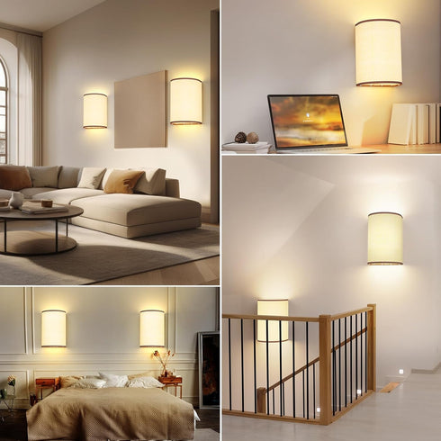 Set 2, 15 10 5000mAh Set 2 Battery Operated Wall Sconces of Rechargeable Wall Sconces Colors Wall Lamp with Remote