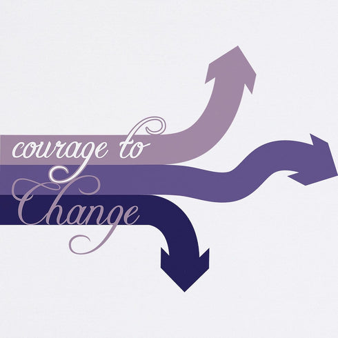 CafePress Courage to Change Non-Slip Gaming Mousepad