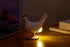 BooLai 3D Upgraded Resin Chicken Egg Night Light with USB, Lifelike LED Egg Lamp with Color Gift Box, Easter Birthday