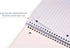Spiral Notebooks, 1 Subject, 100 Sheets, Wide-Ruled, Thick Paper Resists Ink Bleed-Through, 4-Pack