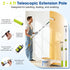 Noarixa 29 2 4 4"9" Set PCS Paint Roller Kit with Extension Pole, to FT Pole, Paint Rollers, Paint Brushes