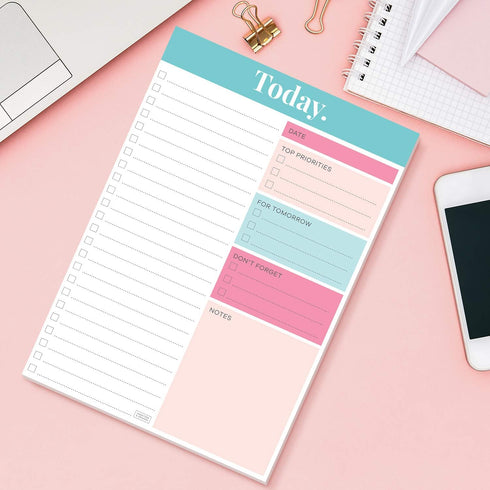 Sweetzer & Orange 2025 Daily Planner, Undated To Do List Notepad, 7x10” Day Schedule Logbook, Academic Journal