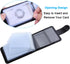Wisdompro Credit Card Holder, Slim Leather RFID Blocking Wallet, Organizer Case with 20 Card Slot & 6 Small Cells