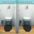 12 Pack Commercial, 17.5" 20.5", Basima Urinal Mats for Men Bathroom Washable Bulk Rubber Urinal Floor Mats for Toilet