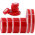 Glarks 6 Roll Acrylic Double Sided Weatherproof Tape, Heavy Duty Heat Resistant, Clear Sticker