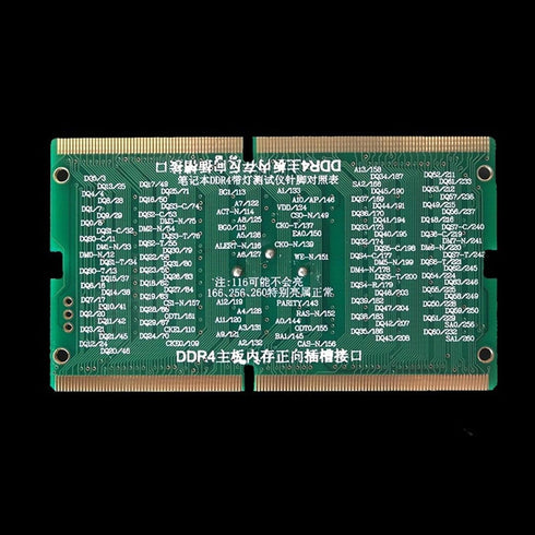 DBEIXIWEI DDR4 New Laptop Desktop PC Memory RAM Module Analyzer, Diagnostic Analyzer LED Tester Card, Easy Plug