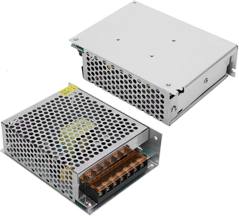 DC24V Output Switch Power Supply Driver, Aluminum Alloy Voltage Converter for LED Screen Strip Light, 3D Printer