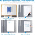 Magnetic Fridge White Board Paper, 8" x 12" 2 Pack Small Dry Erase Sheets for Organizer & Planner