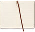 C.R. Gibson MJ5-4792 Brown Bonded Leather Notebook with 240 Ruled Pages, 5" W x 8.25" H