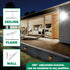 30W IP66 5000K 3600LM 6ft LED Flood Light Outdoor, Waterproof Daylight White Super Brighter Work Light with Cord