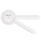 12 Inch Goniometer for Orthopaedic Use, 360 Degree Plastic Angle Protractor Ruler for Knee Elbow Shoulder