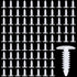 Taiyin 200 Pcs 1" Vapor Barrier Christmas Tree Clips, Plastic Nylon Rivet Clips for Furniture Assembly