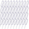 Teenitor Plastic Pipettes - Disposable Squeeze Dropper, 4ml, 100pcs Mini Flavor Injector for Treats