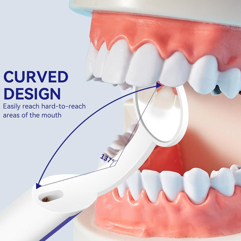 Annhua Dental Mirror for Teeth with Light Anti Fog Dentist Mouth Mirror, Reusable Plastics Dentist Mirror